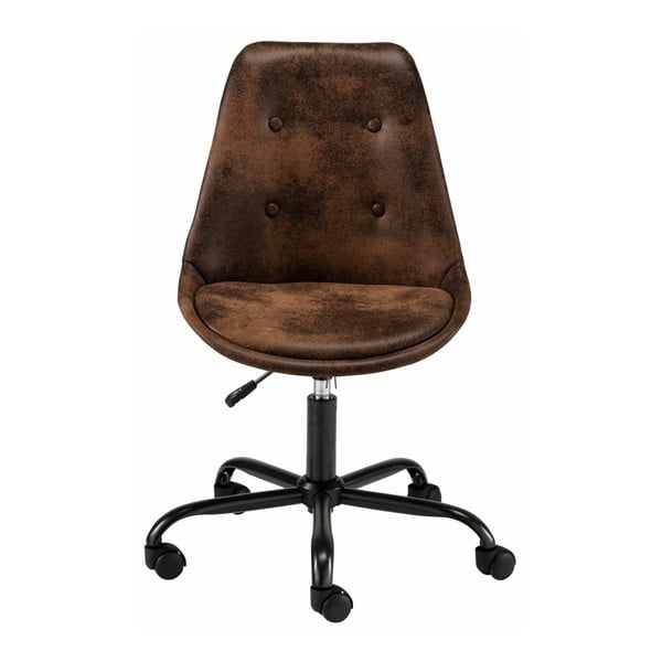 Rjav pisarniški stol na kolesih Støraa Dennis-image-3