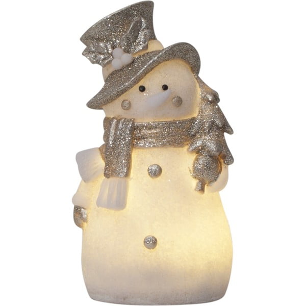 Bela/srebrna božična svetlobna dekoracija Buddy – Star Trading