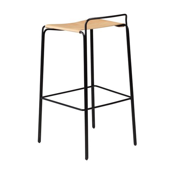 Rjav barsko stol (višina sedeža 77 cm) Paz – DAN-FORM Denmark-image-1
