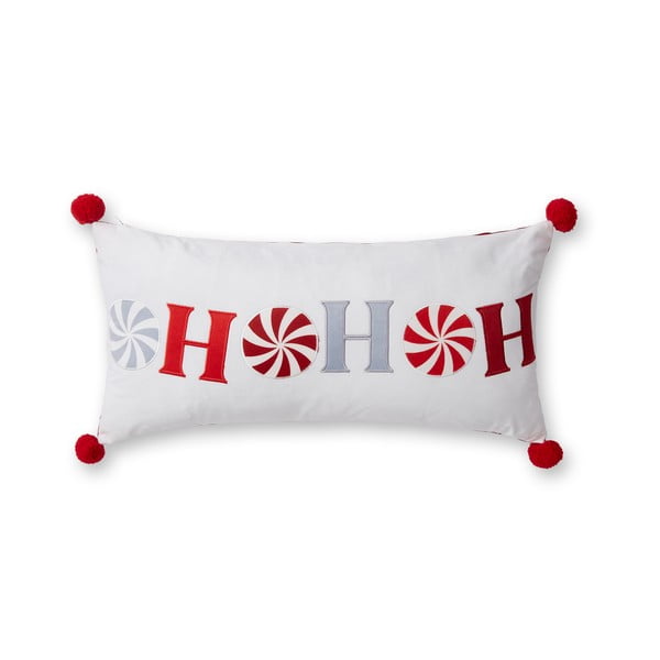 Žametna okrasna blazina z božičnim motivom 60x30 cm Ho Ho Ho – Catherine Lansfield