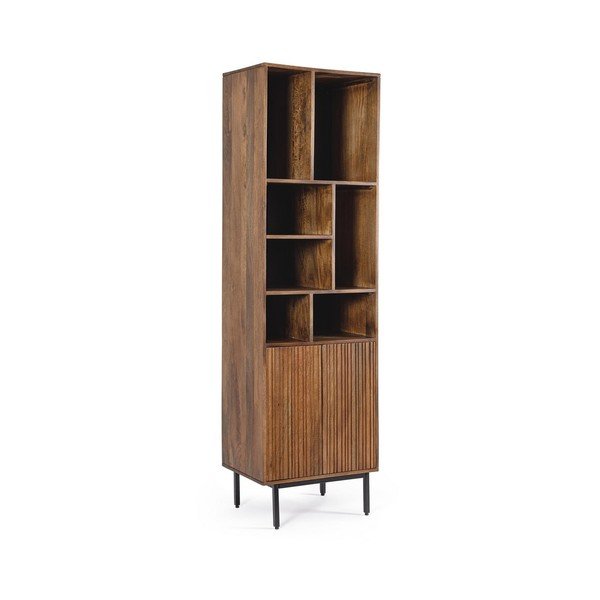 Omara iz masivnega manga v naravni barvi 55x190x40 cm Tadita – Bizzotto