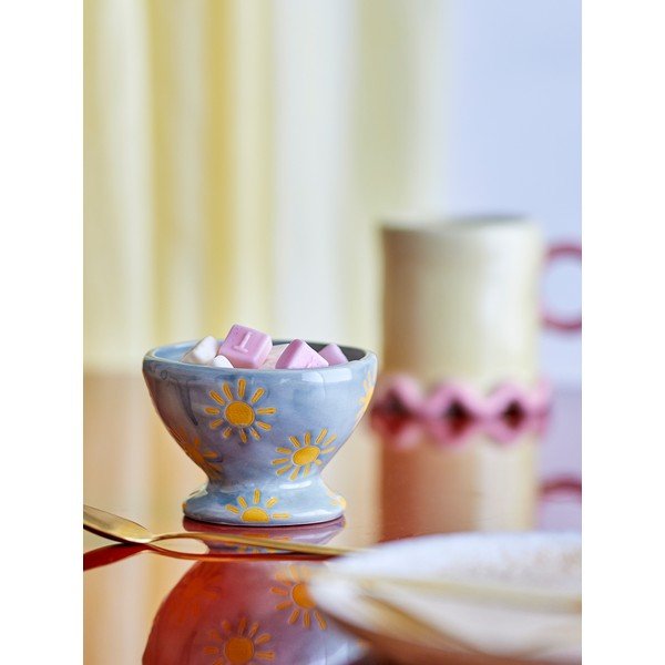 Svetlo modra keramična otroška skleda ø 9 cm Nini – Bloomingville-image-1