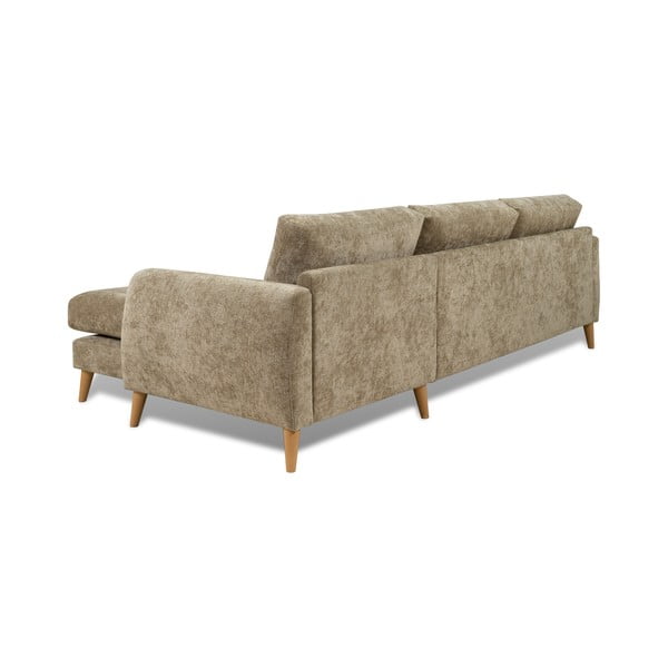 Svetlo rjava kotna sedežna garnitura (desni kot) Marvel - Scandic-image-2