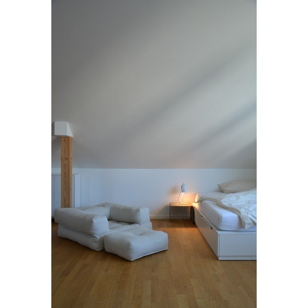 Raztegljiv fotelj Karup Design Cube Linen Beige-image-1