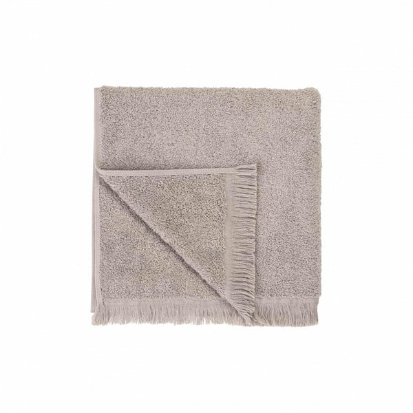 Siva/rjava bombažna brisača 50x100 cm FRINO – Blomus
