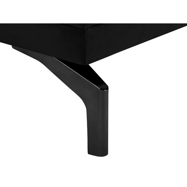Črna zofa z naslonom za noge v črni barvi Windsor & Co Sofas Jupiter-image-4