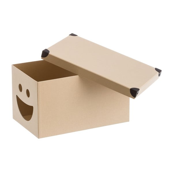 Kartonaste otroške škatle za shranjevanje v kompletu 10 ks Smile – Casa Selección-image-1