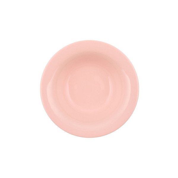 24-delni rožnato-bel jedilni set iz porcelana Kütahya Porselen Amelia-image-3