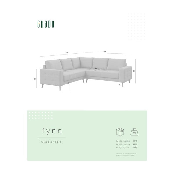 Temno modra kotna sedežna garnitura (kot po izbiri) Fynn – Ghado-image-3