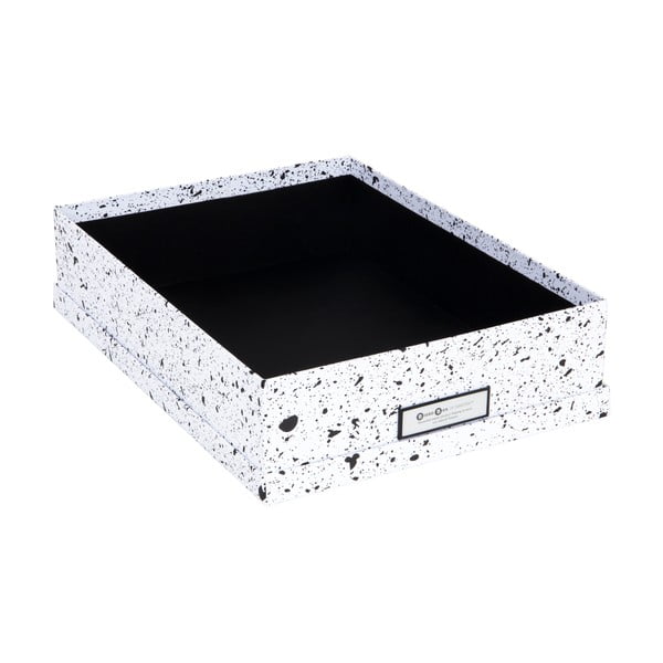 Črno-bela škatla za shranjevanje Bigso Box of Sweden Oskar-image-2