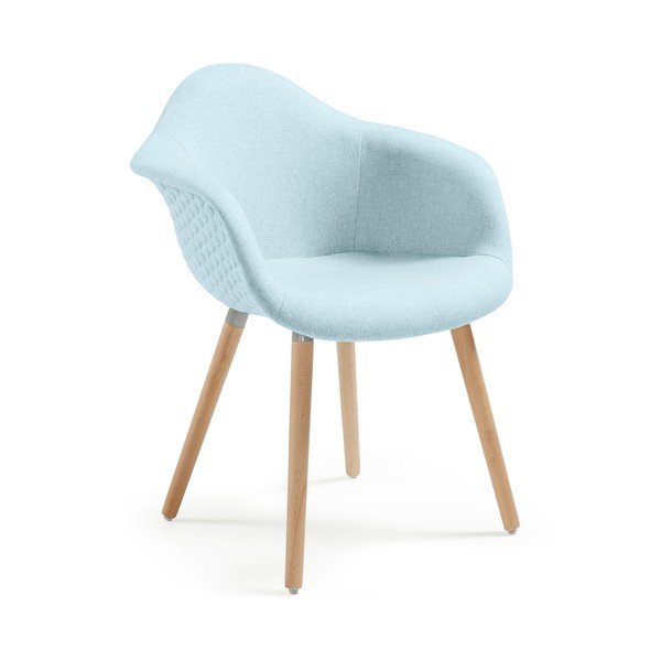 Svetlo moder fotelj La Forma Kenna