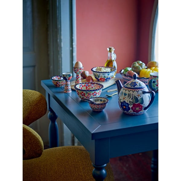 Servirni krožnik iz kamenine ø 26,5 cm Florist – Bloomingville-image-3