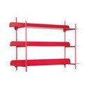 Rdeča večnivojska kovinska polica 60 cm Cool Retro – PT LIVING