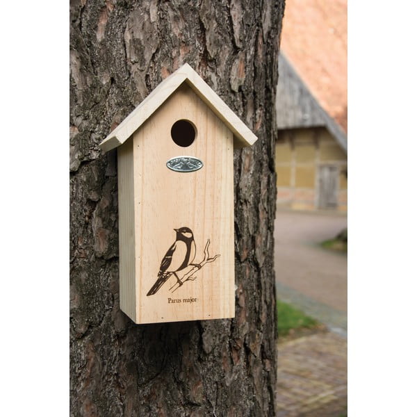 Lesena ptičja hišica – Esschert Design-image-1