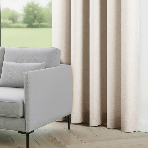 Kremno bela zavesa za delno zatemnitev Calisto – Filumi-image-1