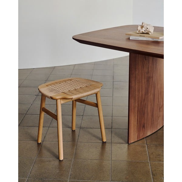Stolček v naravni barvi Enit – Kave Home-image-1