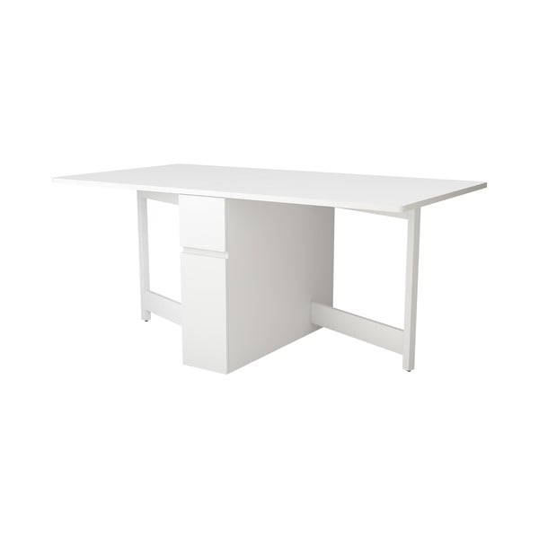Bela zložljiva večnamenska miza Woodman Kungla-image-3