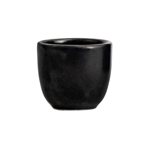 Črna kamnita skodelica ÅOOMI Luna, 80 ml