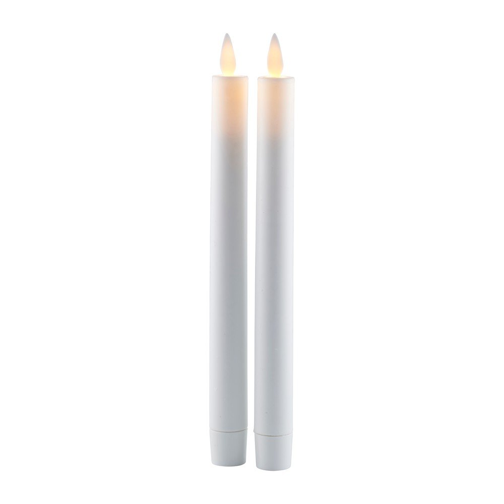 LED sveče v kompletu 2 ks na baterije (višina 25 cm) Sara Crown