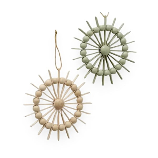 Komplet 2 visečih okraskov Boltze Beads