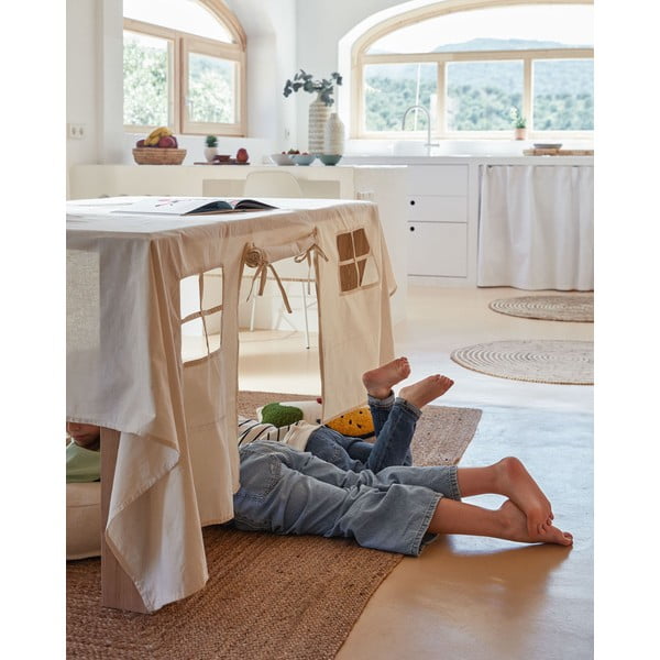 Preproga iz jute v naravni barvi 200x300 cm Alfombra - Kave Home-image-4