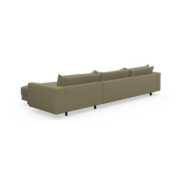 Svetlo zelena kotna sedežna garnitura (s kotom po izbiri) Samba – Furninova -image-4