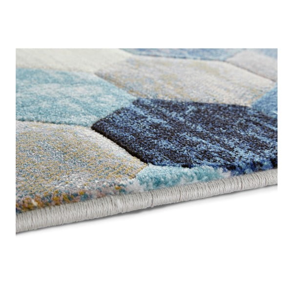 Modro-smetanova preproga Elle Decoration Arty Manosque, 200 x 290 cm-image-3