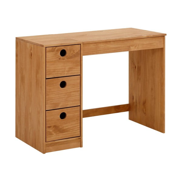 Pisalna miza iz masivnega bora 50x100 cm Alpi – Støraa-image-1