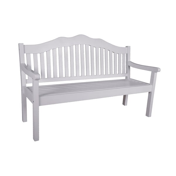 Bela vrtna klop iz masivnega lesa Austin – Garden Pleasure