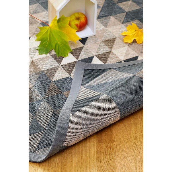 Siva obojestranska preproga Narma Kiva, 80 x 250 cm-image-1