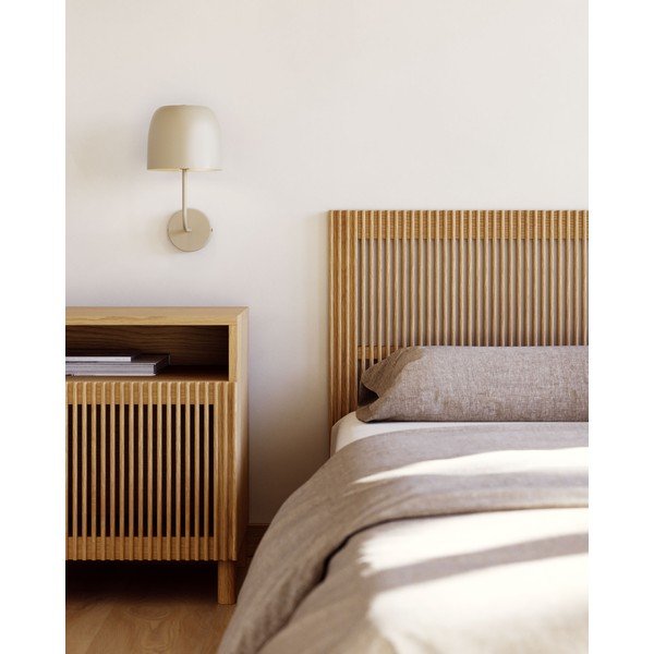 Vzglavje iz jesenovega lesa 175x70 cm Beyla - Kave Home-image-2