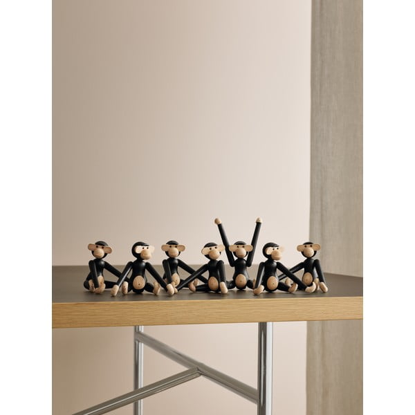 Masiven hrastov kipec Kay Bojesen Denmark Monkey Hanging-image-4