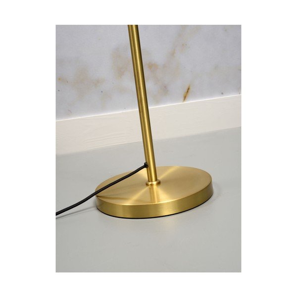 Stoječa svetilka v zlati barvi s kovinskim senčnikom (višina 153 cm) Lyon – it's about RoMi-image-4
