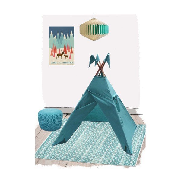 Nattiot Nomade ročno tkana otroška preproga, 130 x 180 cm-image-3