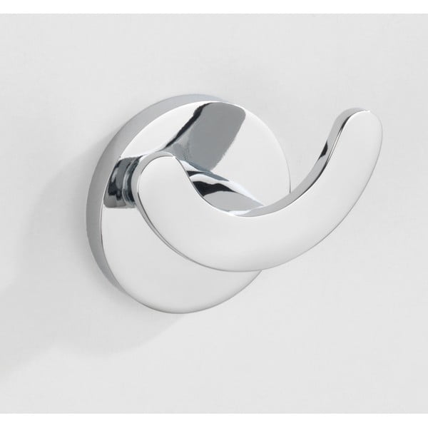 Obešalnik iz nerjavečega jekla v mat srebrni barvi z namestitvijo brez vrtanja Isera – Wenko-image-1