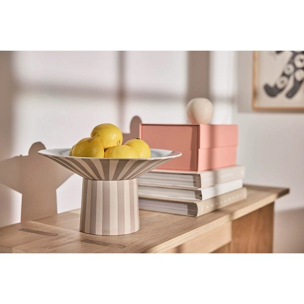 Bež skleda iz kamenine ø 30 cm Toppu – OYOY Living Design-image-2