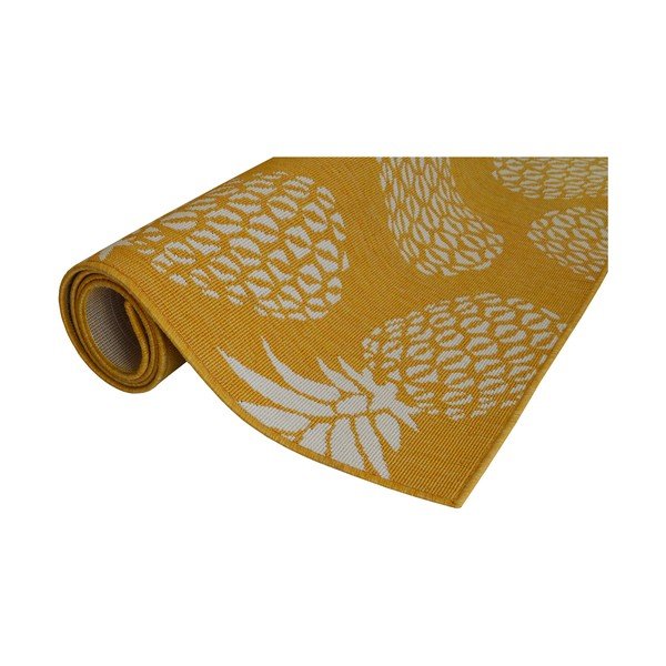 Rumena zunanja preproga Preproga Pineapple, 160 x 230 cm-image-4
