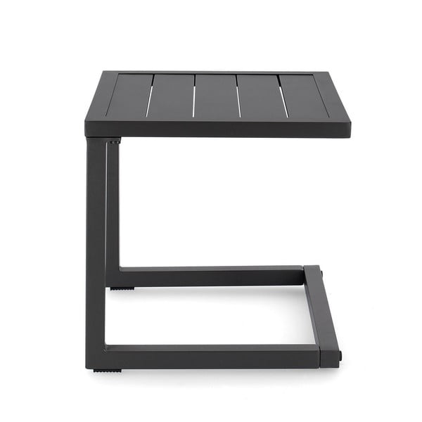 Aluminijasta vrtna mizica 40x40 cm Hilde   – Bizzotto-image-2