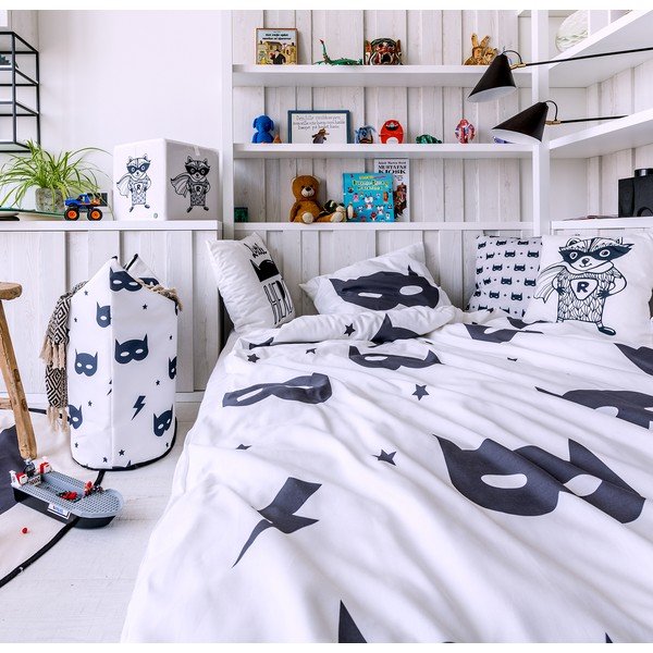 Otroška posteljnina iz bombažnega satena Butter Kings Hero, 100 x 130 cm-image-1