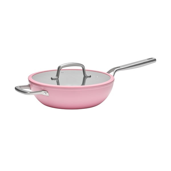 Vok ponev s pokrovko/s keramično prevleko ø 28 cm Meda 3.0 – FABINI