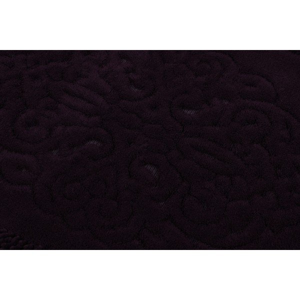 Temno vijolične kopalniške preproge v kompletu 2 kos 100x60 cm Piante - Foutastic-image-4