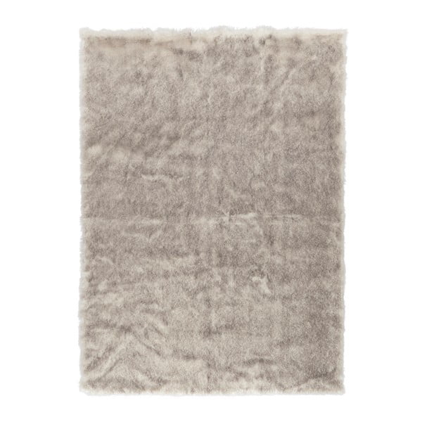 Rjava preproga iz umetnega krzna Mint Rugs Soft, 120 x 170 cm