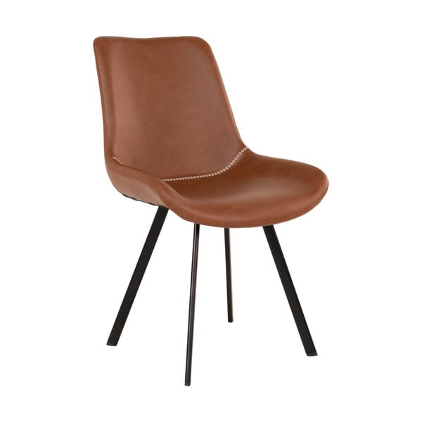 Jedilni stoli v konjak rjavi barvi v kompletu 2 ks Memphis – House Nordic
