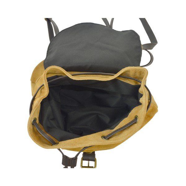 Konjak rjav usnjen nahrbtnik Chicca Borse Inna-image-3