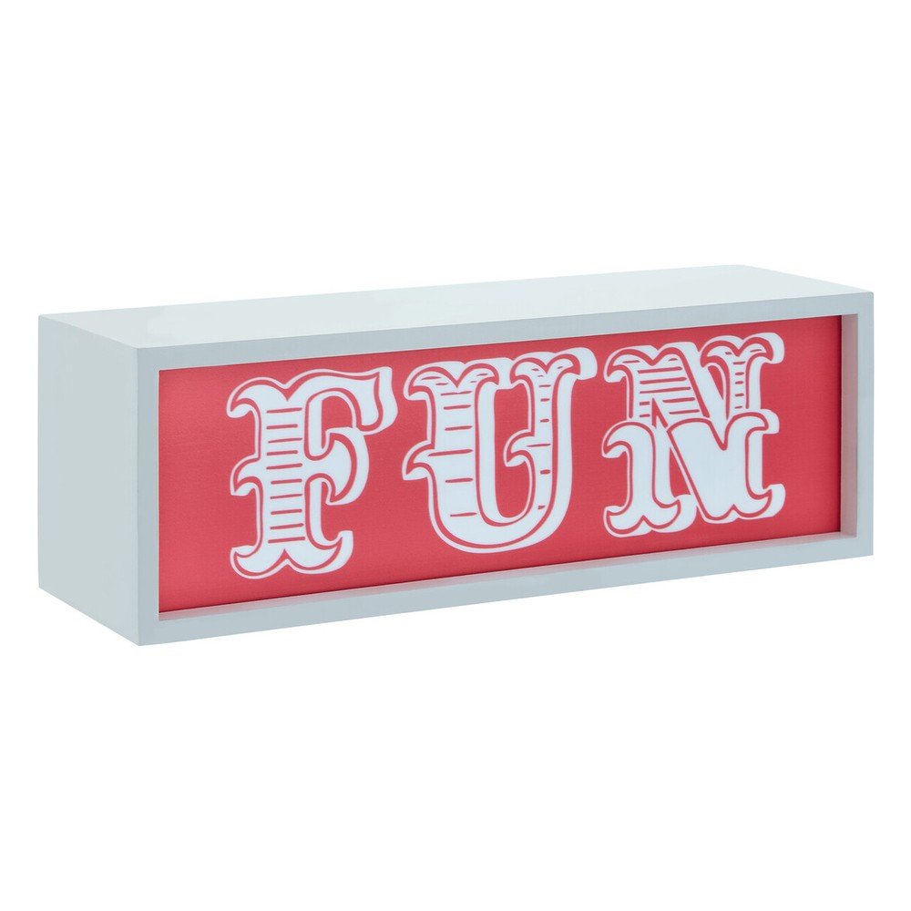 Rdeča dekoracija na baterije Fun