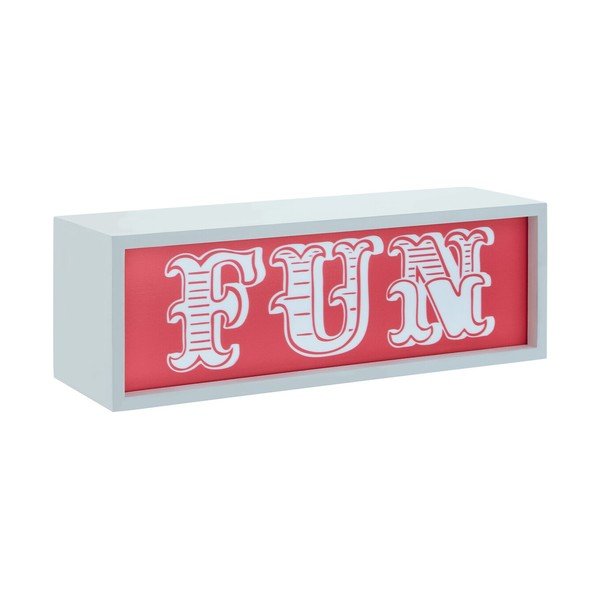 Rdeča svetlobna dekoracija na baterije Fun – Premier Housewares