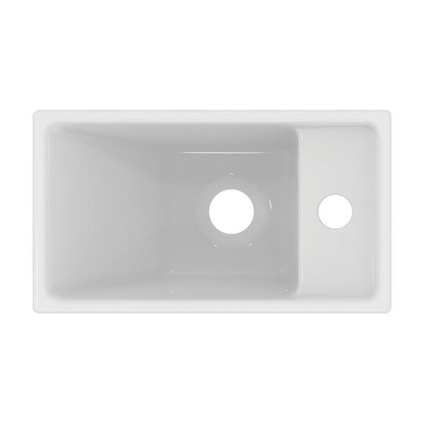 Bel keramičen umivalnik za WC 37x21 cm i.Life S – Ideal Standard-image-3