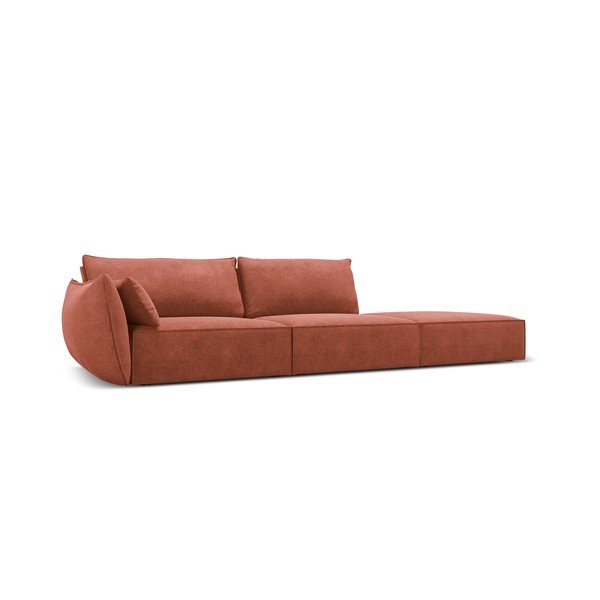 Rdeč ležalnik (levi kot) Vanda – Mazzini Sofas-image-2