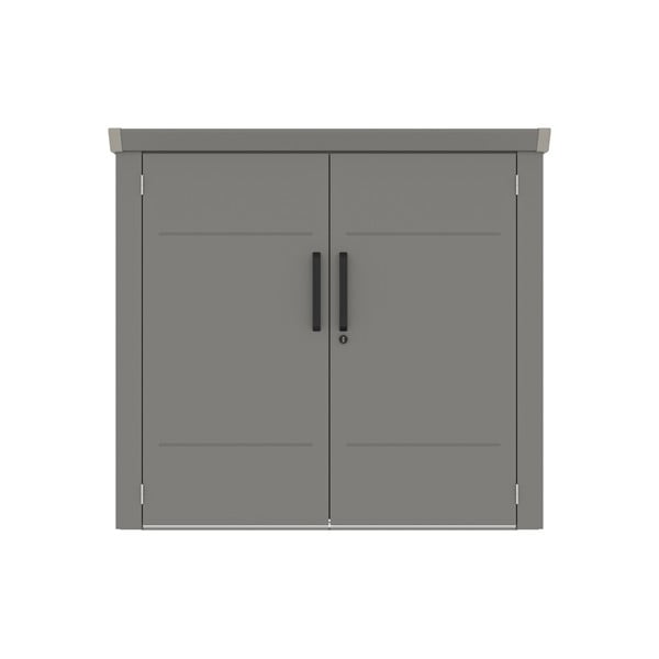 Siva vrtna skrinja Avocado B – Rojaplast