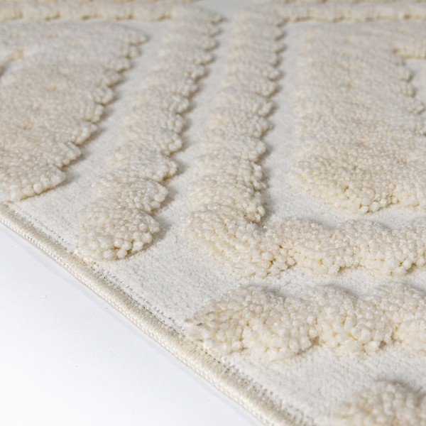 Kremno bela preproga 133x190 cm Diomara – Flair Rugs-image-4